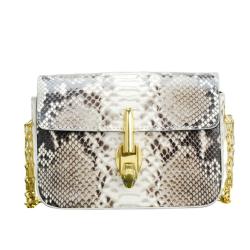 OEM ODM New Arrival Sac A Main Luxury Women Real Genuine Exotic Snake Skin Leather Crossbody Chain Shoulder Bags Handbags