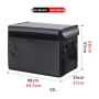 32L Extra Large Cooler Bag Car Ice Pack Insulated Thermal Lunch Pizza Bag Fresh Food delivery Container Refrigerator Bag