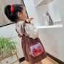 Wholesale Child Kids Small Handbag Purse Fashion Bow Reversible Sequin Crossbody Bag for Girls