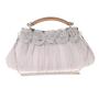 Wholesale Selling Bridal Wedding Party Bag Floral Satin Handbag Ladies Evening bags Wedding Bags For Bride