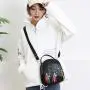 Multi-purpose Waterproof Nylon Cloth Mini Small Backpack Women Fashion Messenger Bag