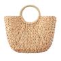 Jranter OEM ODM Sac Plage En Paill 2021 Bolso Paja Bolsa De Palha Bors Paglia Large Tote Handmade Woven Beach Summer Straw Bags
