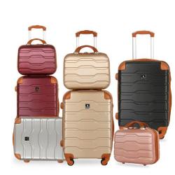 ABS PP  Boarding Password Waterproof Large Travel Bag Suitcase Luggage Sets For Laptop Guitar Skateboard Car Trolley Bags