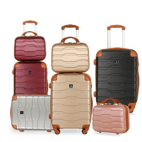 ABS PP  Boarding Password Waterproof Large Travel Bag Suitcase Luggage Sets For Laptop Guitar Skateboard Car Trolley Bags