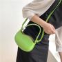 New 2024 ladies mini handbags Simple solid crossbody Creative bean shape women's shoulder fashion hand bags