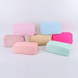 Keymay Custom Fashion Personalized Cosmetic Bag Women Travel Toiletry Pouch Makeup Organizer Bag