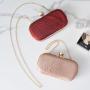2022 Pleated New European and American Dinner Bag One Shoulder Evening Bag Small Crowd Handbag High Sense Handbag
