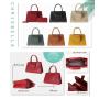 Susen Chrisbella 2022 Wholesale Hardware designer bags pu leather custom hand bags ladies women havd bags handbags