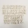 Keymay stock portable clutch makeup bag flat bag Glitter letter patch PVC transparent clear cosmetic bag
