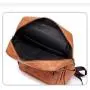 ZWY234 Men Simple Waterproof PU Shoulder Bag Wholesale Waterproof Laptop Backpack Daily Business Work Travel Student Schoolbag