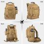 LOVEVOOK Waterproof custom Backpack Large Pack Extendable Outdoor Backpack for Men Backpacks