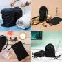 Original Muslin Cotton Bags With Drawstring OEM Customized LOGO Printing Drawstring Pouch For Daily Storage