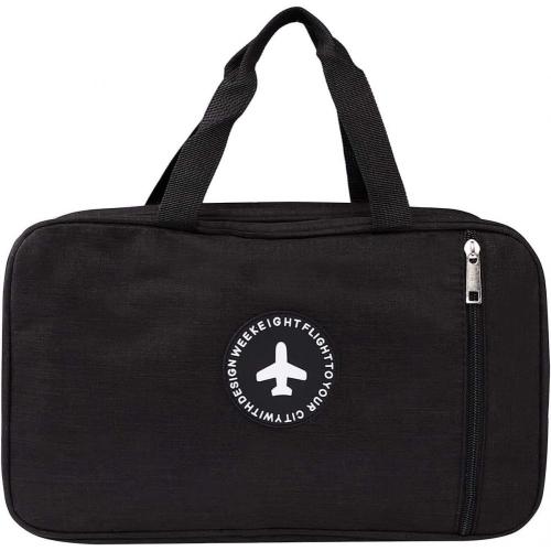Gelory Wet Dry Separated Sports Cosmetic Wash Hand Bag Travel Toiletry Bag Waterproof Storage Sundries Beach Bag
