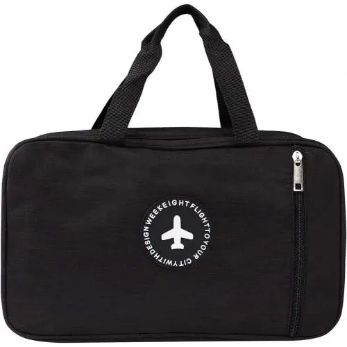 Gelory Wet Dry Separated Sports Cosmetic Wash Hand Bag Travel Toiletry Bag Waterproof Storage Sundries Beach Bag