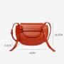 Newest Models Fashion Vegan Leather Private Label Flap Ladies Crossbody Bag Women Saddle Messenger Bags OEM ODM Female Handbags