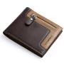 OEW153 Trifold Pu Leather Men's Purse Slim Minimalist Men's Wallet Fashion Money Clip Business Mens Wallet Credit Card Holder