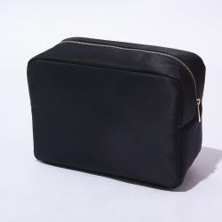Stock Multi Color Nylon Black Basics 5 Piece Packing Cosmetic Bag Waist Bag Backpack Travel Bag Set