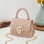 Hot Sale Luxury Colorful Pvc Red Crossbody Ladies Small Mini Women Handbags Shoulder Kid Jelly Coin Purses