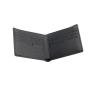 Very thin vegan leather men wallet slim new designer card holder wallet for men