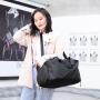 ZWY144 Wholesale New Fashional Travel Duffel Bag Women Sports Gym Bag with Shoe Compartment Nylon Wear-resistant Storage Bag