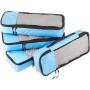Gelory High Quality Women Men Luggage Organizer Travel Organizer Cubes Compression Packing Cubes For Travel