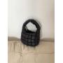 New Trendy Cloud Folds Handbag Four Seasons Nylon Plaid Mini Tote Hand Bags Korean Style Clutch Puff Bags for Girls