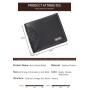 men's wallet, money clip, card holder, multi-functional soft leather wallet, multiple card slots, large capacity men's wallet