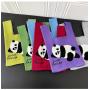 Fashionable Knitted Cute Giant Panda Handheld Large Capacity Bento Bag sac main femm sac
