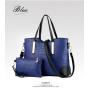 CCF132 New Fashion PU Leather Women Bags Stone Pattern Handbag Sets 2 Pieces Lady Hand Bags Crossbody Shoulder Tote Handbag
