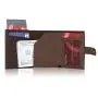 Metal Rfid Blocking Wallet Credit Card Holder Rfid Blocking Leather Aluminum Wallet