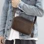 Crazy Horse Leather Single Shoulder Leather Premium Men's Bag