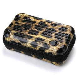 Custom 2024 Korean Bags Cosmetic Cases Fashion Makeup Bag Mini Suitcase Luggage With Shoulder Wrist Straps