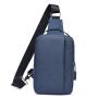 Multi-Layer Wear Resistant Shoulder Messenger Bags Custom Your Own Logo Waterproof Men's Chest Bag