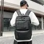 ZR116 Korean Version of Hand-woven Shoulder Versatile Leisure Travel High-capacity Male Trend Student Bag Computer Bag