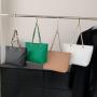 Minimalist Fashion Women Bags Handbag 2024 New Pu Leather Tote Bags for Women Retro Casual Large Capacity Shoulder Bag Woman