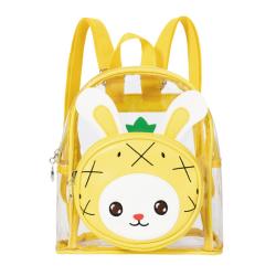 High Quality Custom Printing Backpack Transparent PVC Clear Backpack Bag