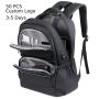manufacturer luxury quality waterproof school bag with computer insert usb airplane bagpack travel hiking laptop backpack for m