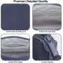 Gelory Multifunctional Pen Marker Case Pouch Bag Holder High Middle Primary School Student Pencil Bag Portable