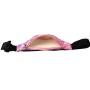 Gelory Fashion Letter Print Shiny Holographic Waist Bag Sports Fanny Pack Hologram PU Leather Waterproof Travel Waist Pack