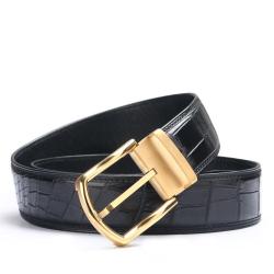 OEM ODM Erkek Kemer Cintos Masculinos Fashion Designer High Quality Luxury Genuine Alligator Leather Man Belts Hot Belt For Men