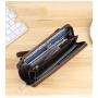 KBW770 Hot New Men Wallet Leather Purse Card Holders Money Clip Business High Quality Zipper Passport Phone Coin Bag