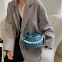 Australian Niche Designer Ladies Hand Bag Handbags Pearl Women's Shoulder Bags Draw String Fashion Bags For Ladies Girls CY74320