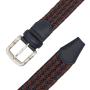 Factory direct braided leather belt handmade men woven leather belt for men