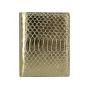 Custom Luxury Classic Real Genuine Snake Skin Leather Women Leather Bifold Slim Short Card Holder Wallet