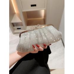 Luxury Bling Bling Fashion Crystal Rhinestone Bag Wedding Evening Purse Bags Clutch Handbag For Women