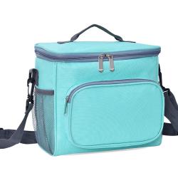 Manufacturer Portable Fresh-keeping Insulation Pack Oxford Lading Shoulder Bento Lunch Box Case Outdoor Picnic
