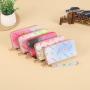 customs wallet 2024 New Model Leather Holder PU Short Women's Zipper Wallet Tassel Minimalist Fashionable Card bag