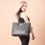 Lovevook high quality 15.6 inch PU leather women laptop bag large shoulder tote laptop bags ladies office laptop handbags
