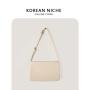 Fashion Large Capacity PU Material Handbag Ladies Underarm Shoulder Bag Waterproof Armpit Bag