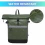 LOVEVOOK Waterproof Casual Laptop Mochila Fashion Outdoor Sport School Foldable Bag Business Men Travel Rugged Backpack with USB